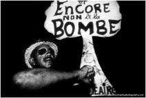 Anti French Nuclear Testing Riots, Papeete Airport, Tahiti, 1995.