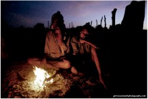 Bushmen, Kadwane Refugee Camp, Central Kalahari Game Reserve, Botswana, 2006.