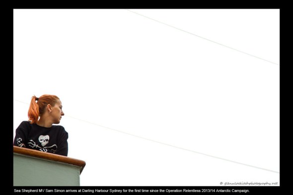 06_Sam Simon arrives at Darling Harbour Sydney 2014_© Glenn Lockitch