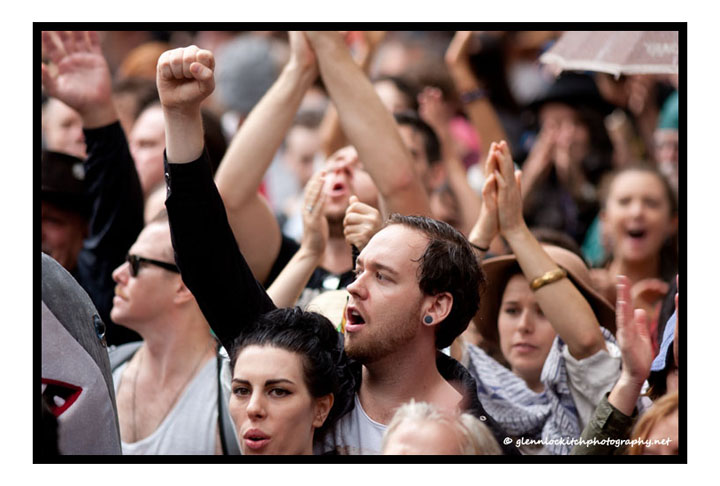 March In March, Sydney, 2014. © Glenn Lockitch 2014
