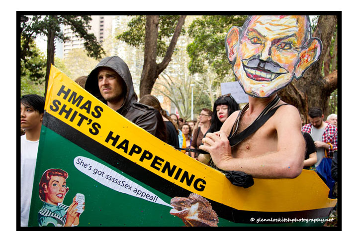 March In March, Sydney, 2014. © Glenn Lockitch 2014