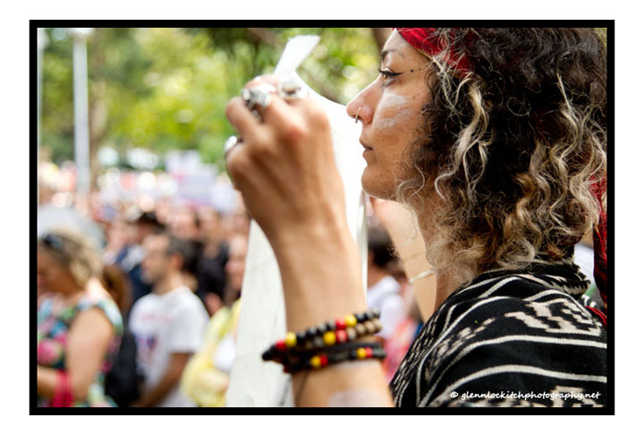 March In March, Sydney, 2014. © Glenn Lockitch 2014