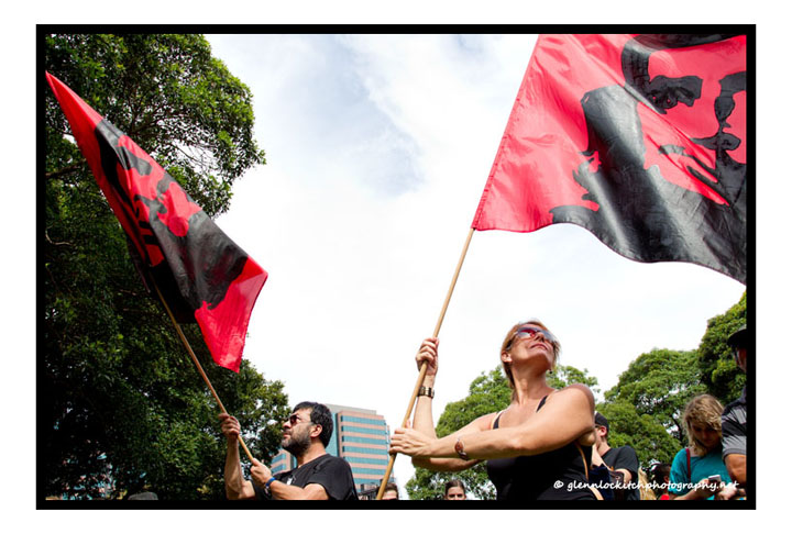 March In March, Sydney, 2014. © Glenn Lockitch 2014