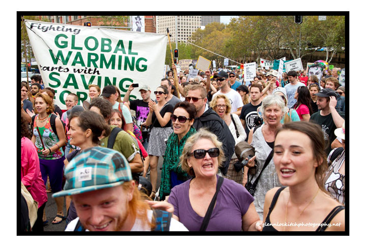 March In March, Sydney, 2014. © Glenn Lockitch 2014