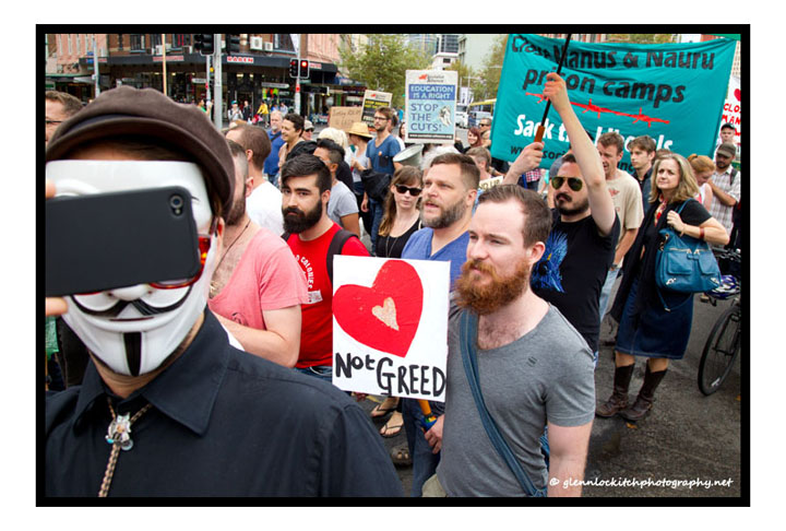 March In March, Sydney, 2014. © Glenn Lockitch 2014