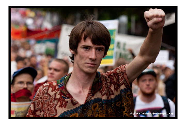 March In March, Sydney, 2014. © Glenn Lockitch 2014