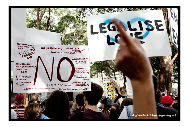 March In May, Sydney, 2014. © Glenn Lockitch 2014