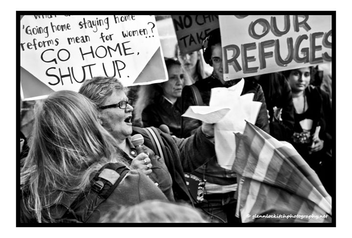 Save Our Refuges, Sydney, 29 August 2014.© Glenn Lockitch 2014