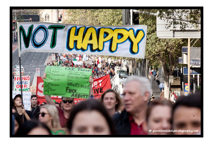 March In May, Sydney, 2014. © Glenn Lockitch 2014
