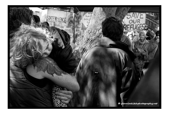 Save Our Refuges, Sydney, 29 August 2014.© Glenn Lockitch 2014